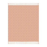 LR Home Wyatt Solid Reversible Throw