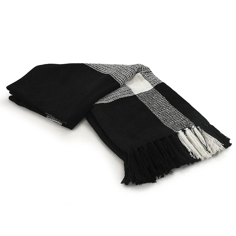LR Home Dylan Checked Reversible Throw