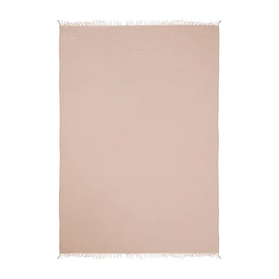 LR Home Sunty Solid Washable Throw