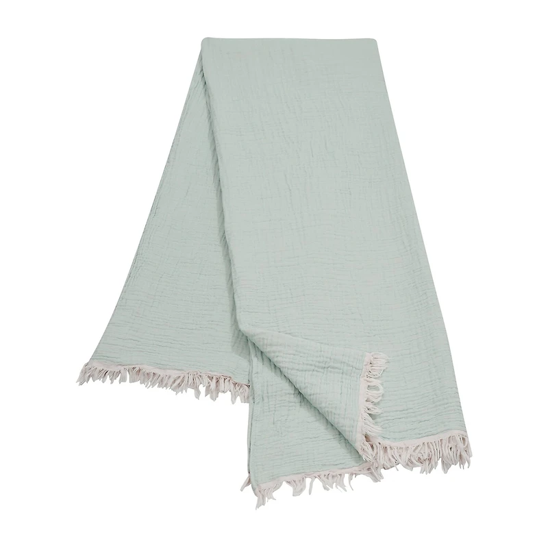 LR Home Sunty Solid Washable Throw