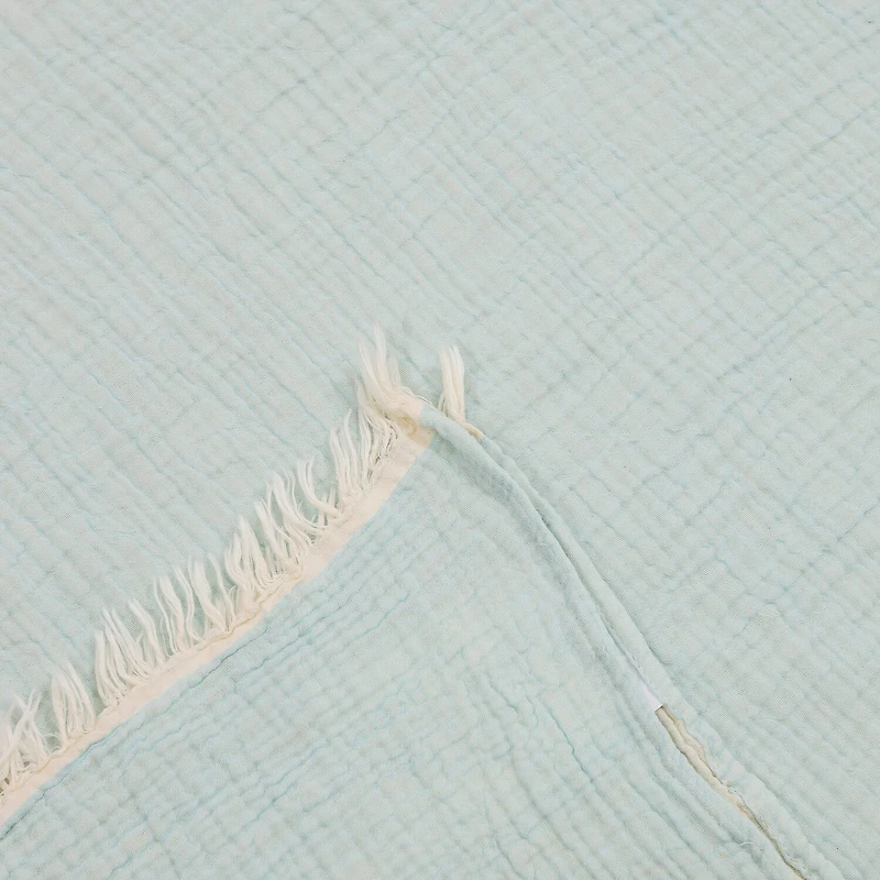 LR Home Sunty Solid Washable Throw