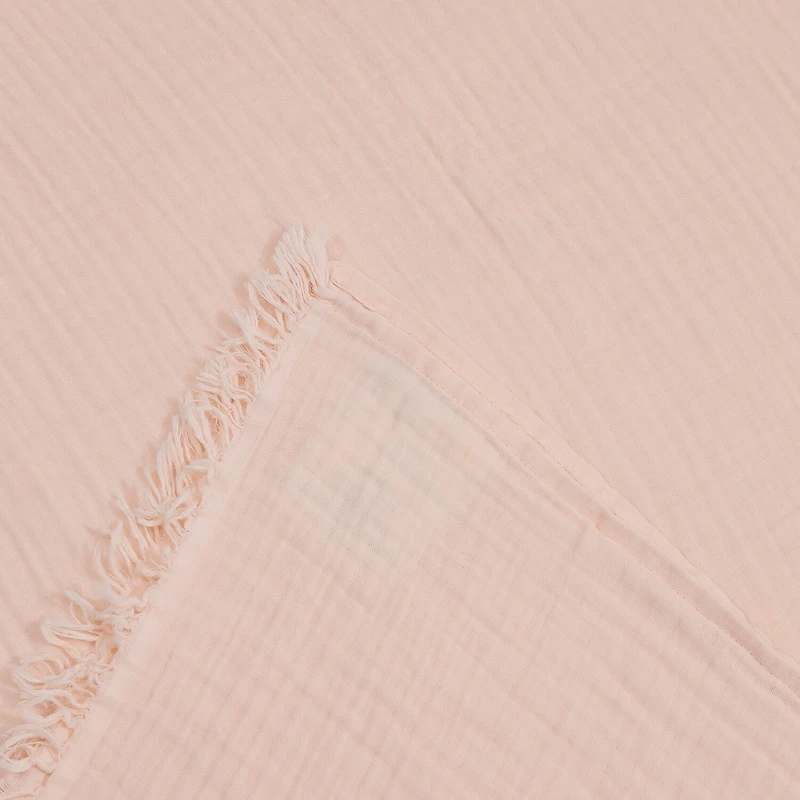 LR Home Sunty Solid Washable Throw