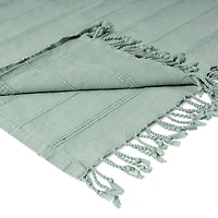 LR Home Silvia Stripe Washable Reversible Throw