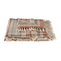 LR Home Sarra Stripe Washable Throw
