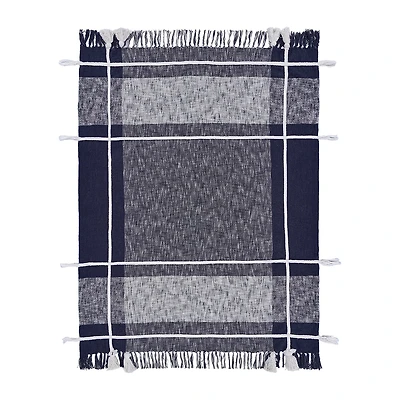 LR Home Nathan Checked Washable Throw