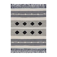 LR Home Isaiah Diamond Washable Throw
