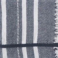 LR Home Adrian Stripe Washable Throw