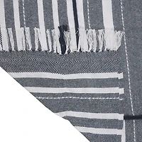 LR Home Adrian Stripe Washable Throw