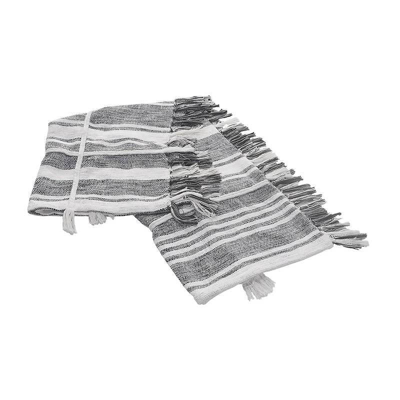 LR Home Cameron Stripe Washable Throw