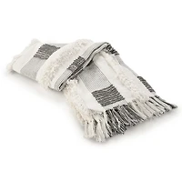 LR Home Wesley Checked Washable Throw
