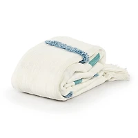 LR Home Ian Geometric Washable Throw