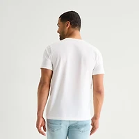 St. John's Bay Mens Crew Neck Short Sleeve Classic Fit Graphic T-Shirt