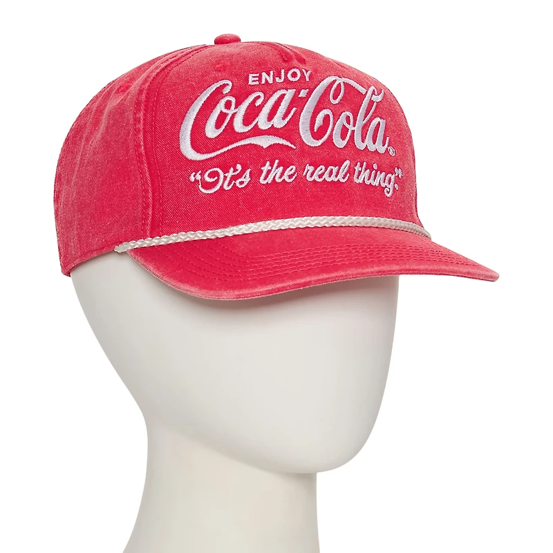 Coca-Cola Embroidered Mens Baseball Cap