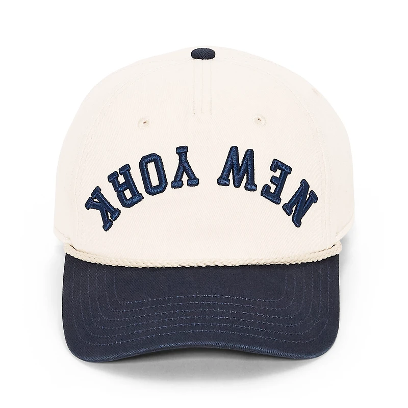 New York Upside Down Embroidered Mens Baseball Cap
