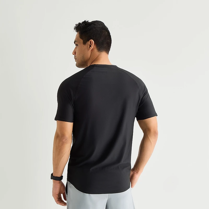 Xersion Mens Crew Neck Short Sleeve Quick Dry Active T-Shirt