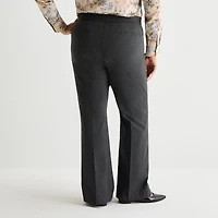 Liz Claiborne Lisa Womens Plus Flare Pull-On Pant