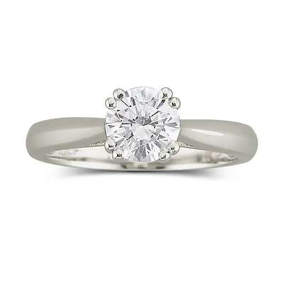 DiamonArt® 1 CT. T.W Cubic Zirconia Solitaire Ring