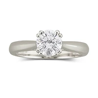 DiamonArt® 1 CT. T.W Cubic Zirconia Solitaire Ring