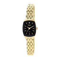 Armitron® Now Womens Gold-Tone Stainless Steel Diamond Accent Watch