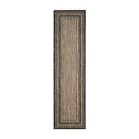 Safavieh Courtyard Collection Wanda Stripe Indoor/Outdoor Runner Rug