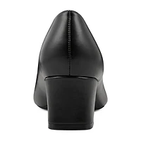 Easy Spirit Nicole Womens Pointed Closed Toe Block Heel Pumps