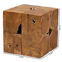 Eldora Wooden End Table