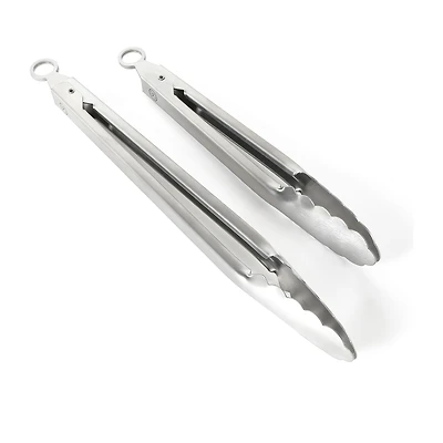 Martha Stewart Stainless Steel 2-pc. Tongs Set