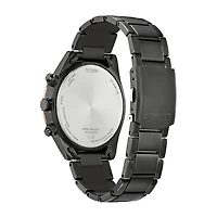 Citizen Mens Black Stainless Steel Bracelet Watch At8265-57l