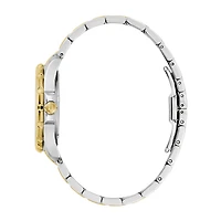 Bulova Performance Womens Two Tone Stainless Steel Bracelet Watch 98p227