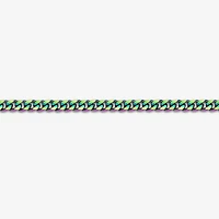 Mens Stainless Steel Curb Chain Necklace