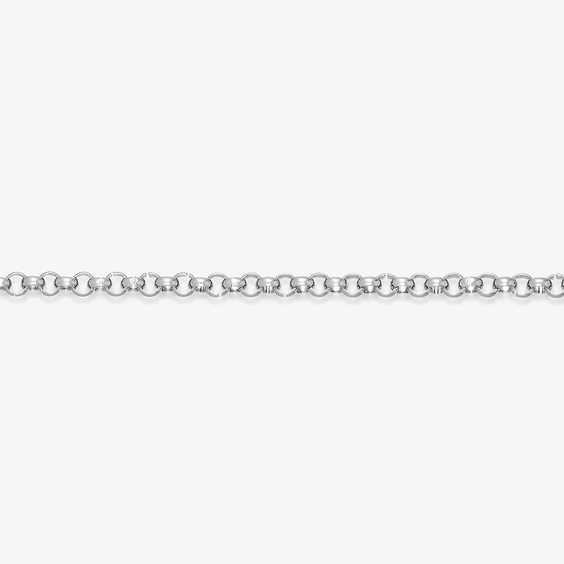 Mens Stainless Steel 18" 2mm Rolo Chain