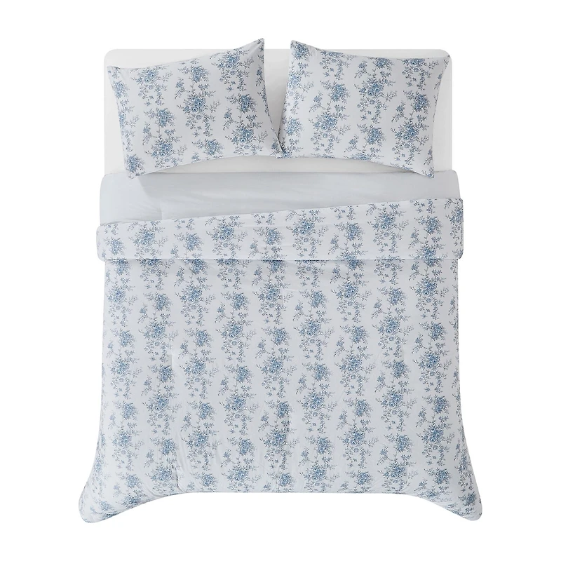 The Farmhouse By Rachel Ashwell British Rose Midweight Comforter Set