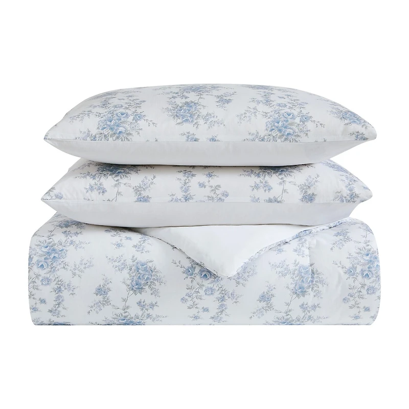 The Farmhouse By Rachel Ashwell British Rose Midweight Comforter Set