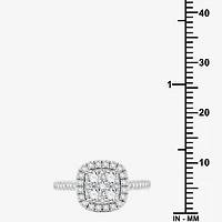 I Said Yes (H-I/I1) Womens 1 1/4 CT. T.W. Lab Grown White Diamond Sterling Silver Wedding Engagement Ring