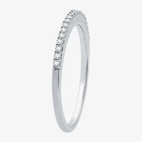 (H-I / I1) Womens 5/8 CT. T.W. Lab Grown White Diamond 14K Two Tone Gold Over Silver Side Stone Halo Bridal Set