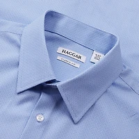 Haggar Smart Wash Big and Tall Mens Classic Fit Easy Care Long Sleeve Dress Shirt