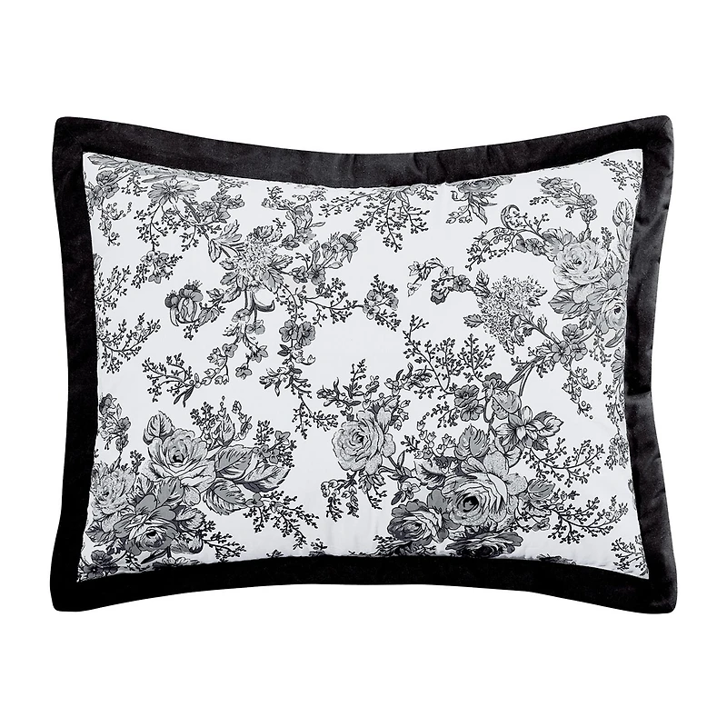 Laurel Manor Toile Garden Comforter Set