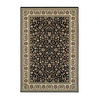 Covington Home Kerman Border Traditional Indoor Rectangular Area Rug