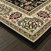 Covington Home Kerman Border Traditional Indoor Rectangular Area Rug