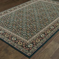 Covington Home Kerman Traditional Bordered Indoor Rectangular Accent Rug