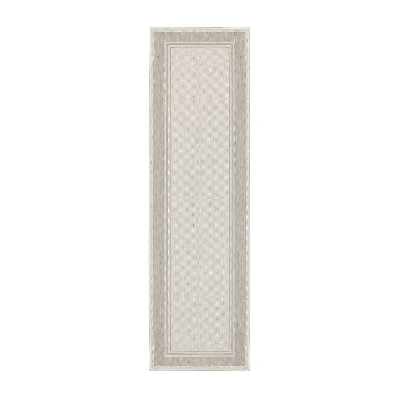 Covington Home Pamplona Casual Border 22" X 87" Indoor Outdoor Rectangular Runner