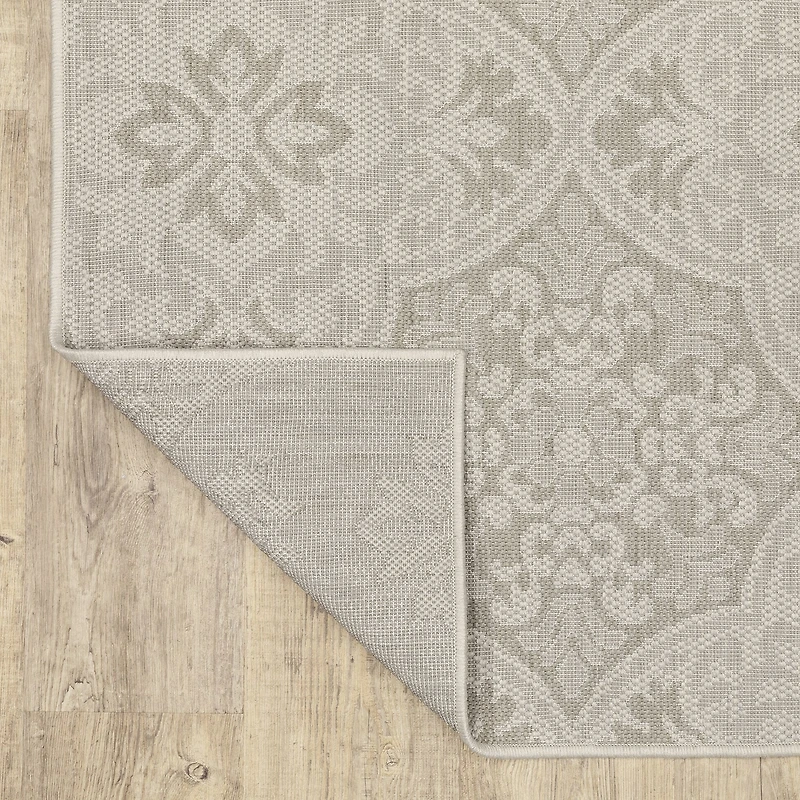Covington Home Pamplona Floral Trellis 22" X 87" Indoor Outdoor Rectangular Runner