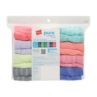 Hanes Pure Comfort Microfiber Little & Big Kid Girls 8 Pack Hipster Panty Gupsyh