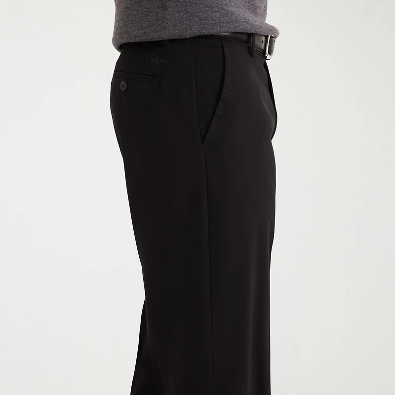 Dockers Easy Khaki With Stretch Mens Comfort Waistband Classic Fit Flat Front Pant