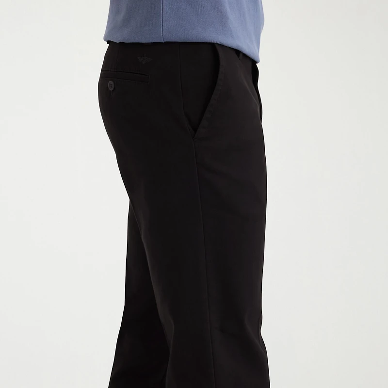 Dockers Easy Khaki With Stretch Mens Straight Fit Flat Front Pant