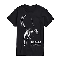 Novelty Mens Crew Neck Short Sleeve Regular Fit Marvel Graphic T-Shirt