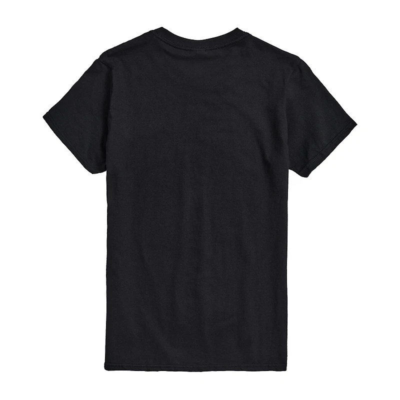 Novelty Mens Crew Neck Short Sleeve Regular Fit Marvel Graphic T-Shirt