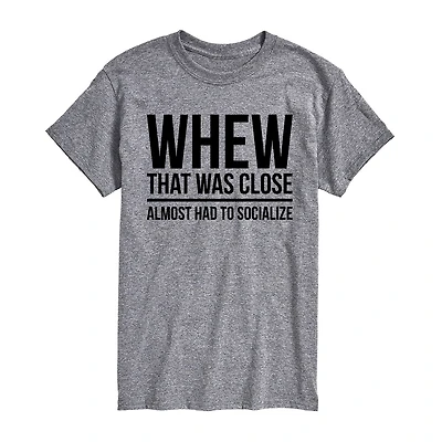 Mens Crew Neck Short Sleeve Regular Fit Big and Tall Graphic T-Shirt