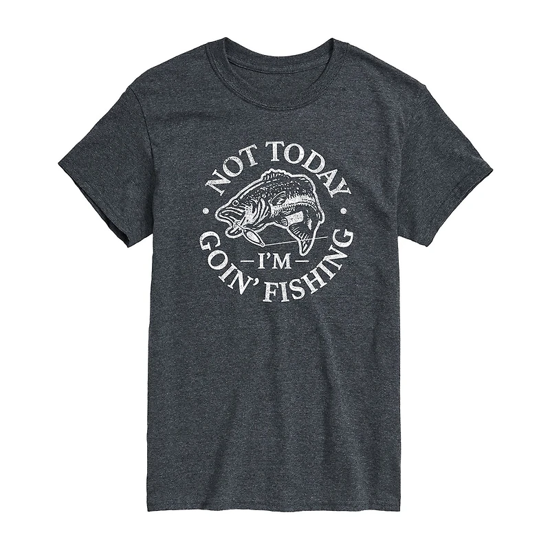 Mens Crew Neck Short Sleeve Regular Fit Big and Tall Graphic T-Shirt