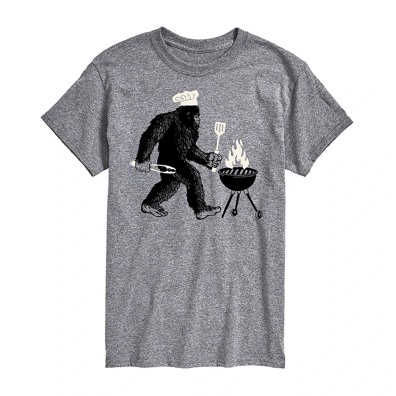 Mens Crew Neck Short Sleeve Regular Fit Big and Tall Graphic T-Shirt